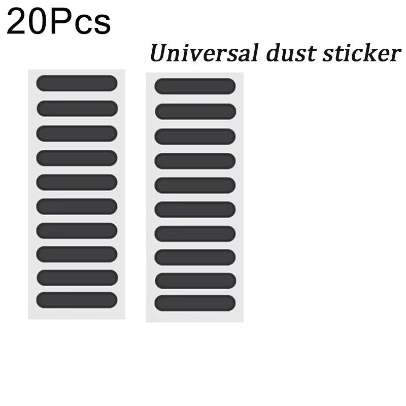 40/1PCS Charging Port Protector Film Sticker For IPhone 16 15 Pro Max 15Plus Samsung Universal Phone Speaker Dust Mesh Sticker