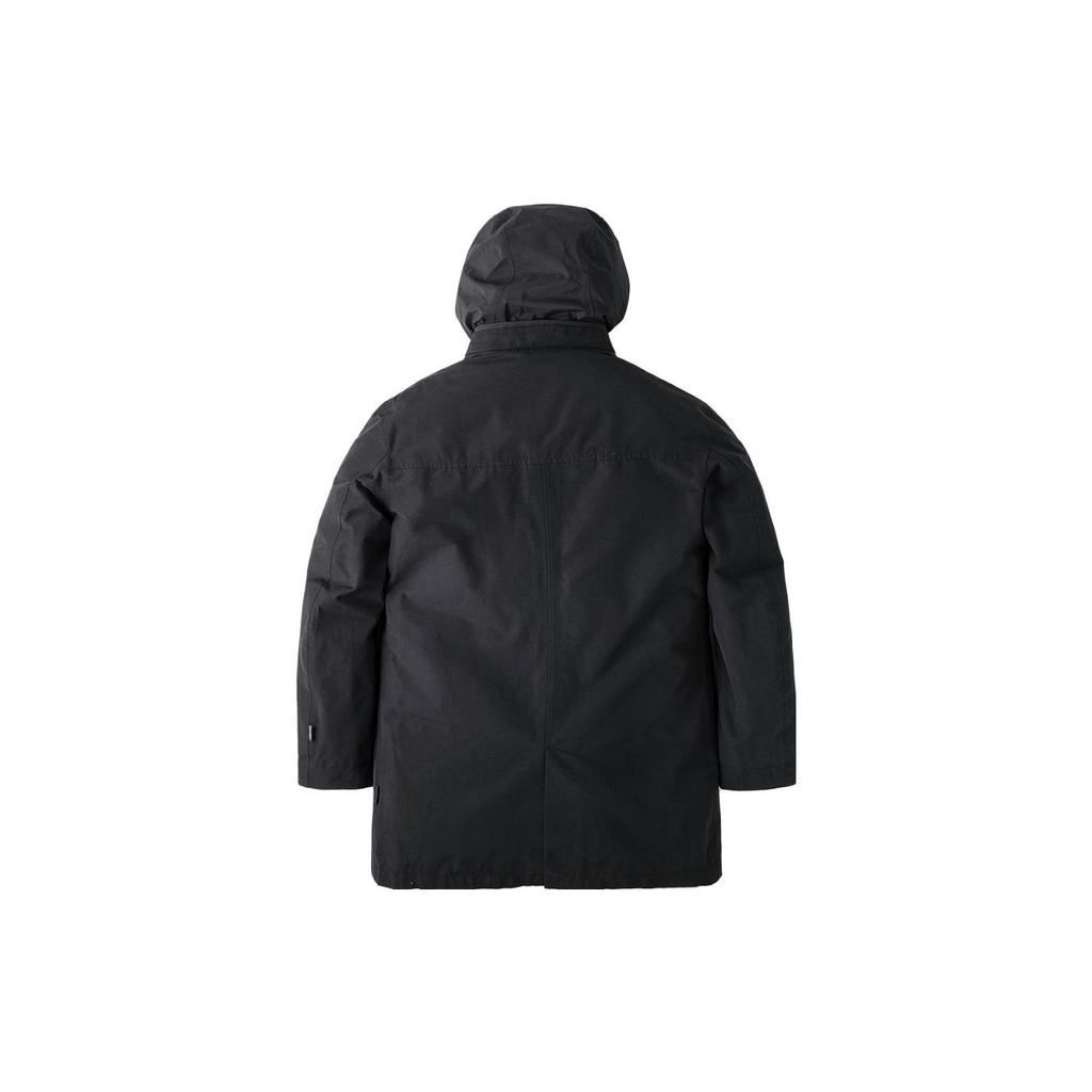 Timberland Solid Color Casual Zip-Up Hooded Jacket Men Jackets Black A1NCH-001