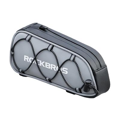 Bicycle Pannier Bag Mounted On the Frame 09l Silver