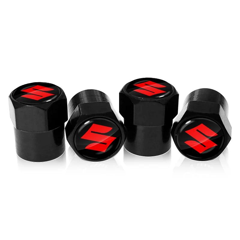 5Pcs/Set Car Keychain Tire Valve Cap Car Styling Accessories For Suzuki DZire IGNIS Alto Spacia Jimmy VITARA SX4 GW250