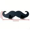 3pcs 3D Printed Beard Shape Hook Multifunctional Wall Hanger Holder Wall Storage Hook  Bedroom