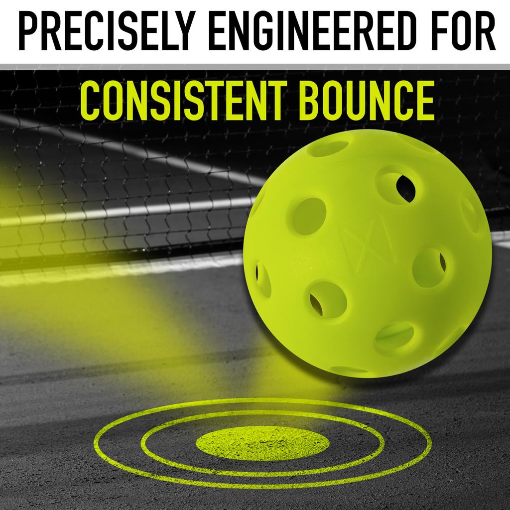 Franklin Sports X-26 Indoor Pickleballs - USAPA Approved