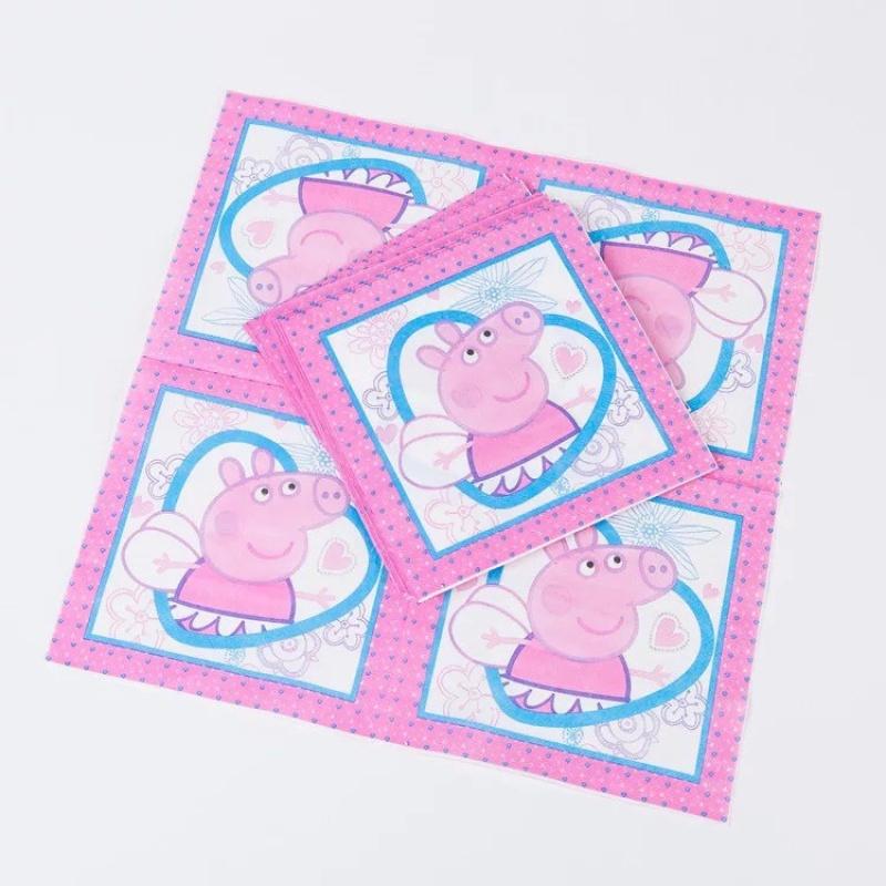 Festival Party Decorations Supplies Peppa Pig Theme Home Decor Birthday Party Decoration Set