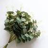 5Pcs Mixed Artificial Flowers Artificial Plant Silver Dollar Leaves DIY Bouquets  Wedding