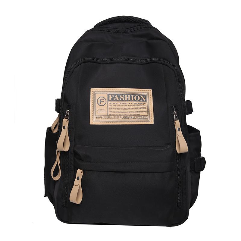 Schoolbag new Korean version large-capacity student schoolbag ins junior high school student campus backpack travel computer backpack