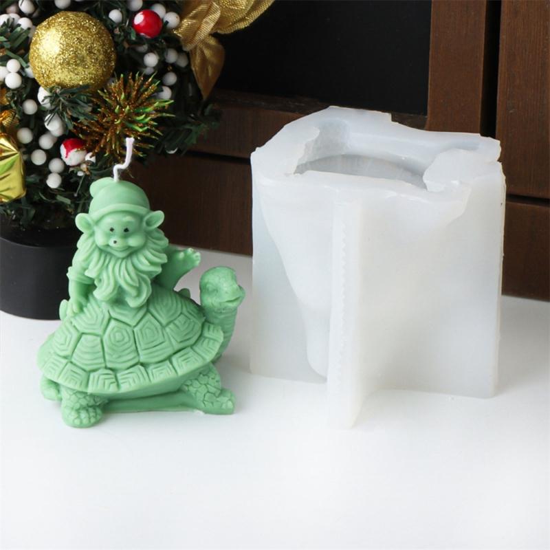 Stylish Handmade Soap and Candle Crafting Christmas Silicone Mould Flexible Home Decoration Supplies for Art Projects