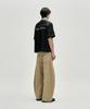 NOT4NERD Chain Stitch Half Bowling Shirt - Black