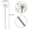 Artificial Flower Dandelion Simulation Dandelion/flower White Plastic Iron Wire For Home Garden Decoration Fake Flowers-hao