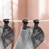 40Pcs Sock Clips Sock Hanging Holder With Hook Non Slip Sock Clip For Clothesline