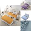 Luxurious Fitted Sheet Bedding Cover Set With Comfort In Solid Color Options