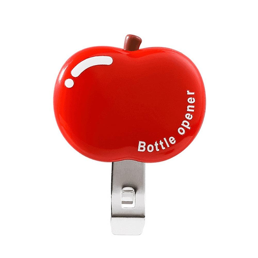 2pcs Fruit Shape Magnets Bottle Opener Multifunctional Refrigerator Corkscrew Bar Use