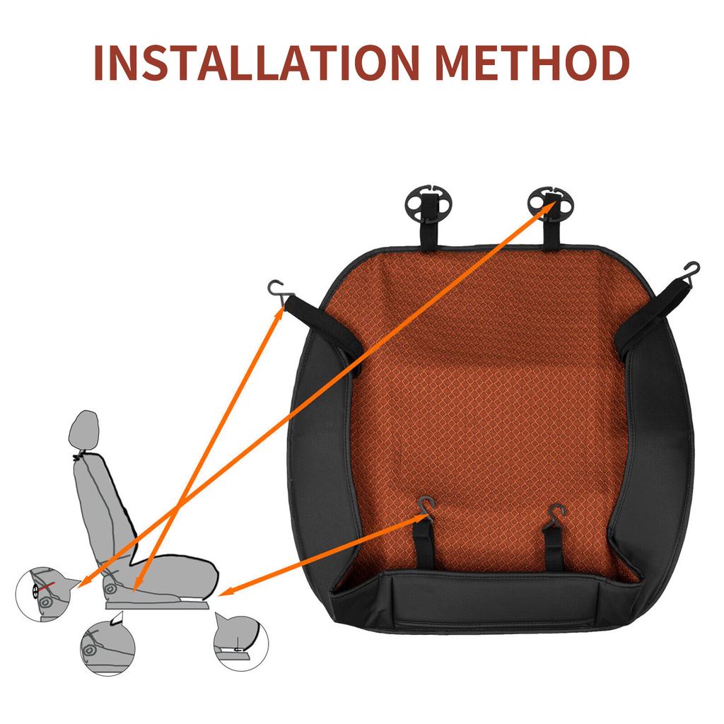 Husă pentru scaunul din față complet surround Husă pentru scaun auto respirabilă Protecție pentru scaunul din față Husa pentru scaunul vehiculului