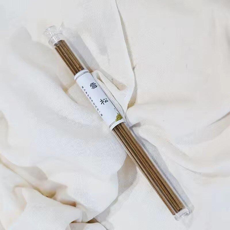 21cm Natural Palo Santo Incense Sticks - Peruvian Sacred Wood White Sage Cedar Home Fragrance for Indoor Yoga Aromatherapy