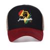 For Man Summer Juneteenth 1865 Print Baseball Cap Fashion Casual Breathable Snapback Hats Outdoor Mesh Cool Trucker Hat