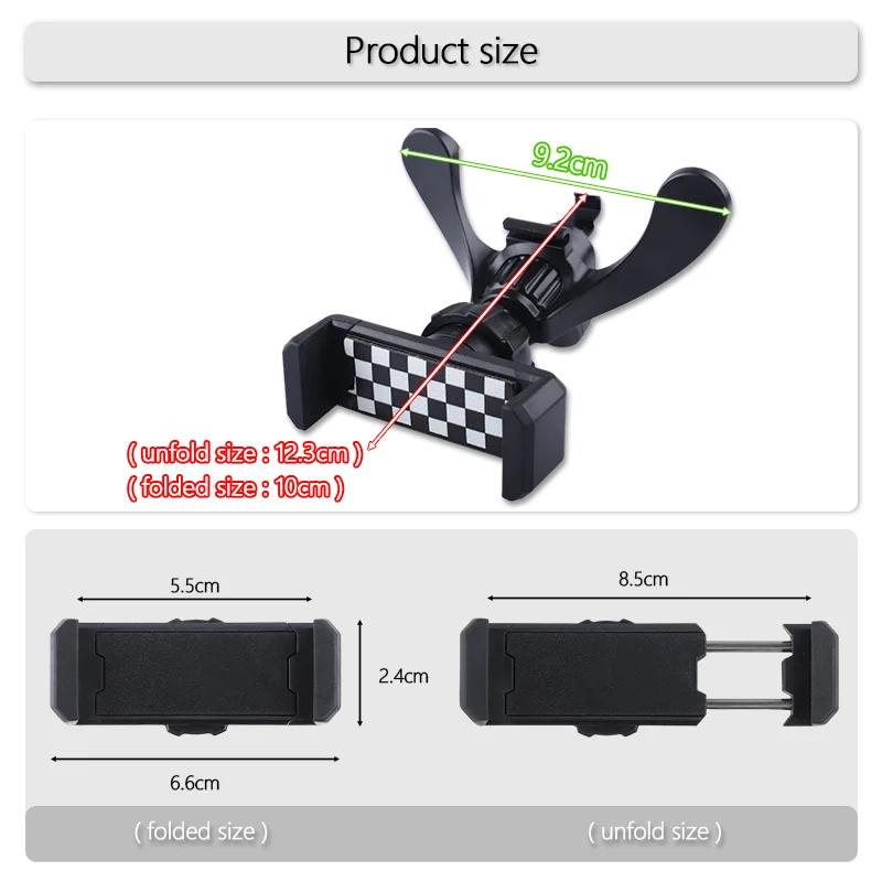 Supporto Universale per Telefono da Auto Supporto per Telefono per Bocchetta d'Aria Per Mini Cooper R55-R61 F54-F57 R50 R52 R53 Clubman Countryman Accessori Auto