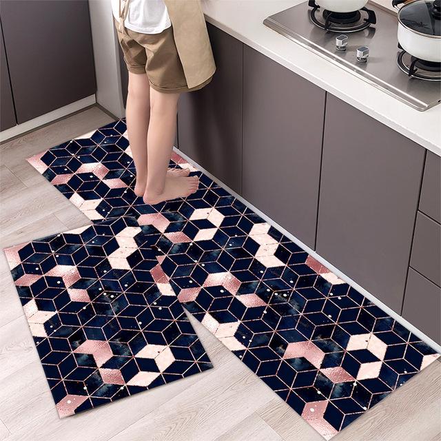 Kitchen Mat Floor Carpet House Hold Carpet Long Strip Door Mat Modern Home Decor