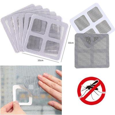 Househeld Tools 3/6PCS Door and Window Screen Repair Kit Mesh Screen Patch Self-Adhesive Replacement Screen Patches for Repair Holes Tearing