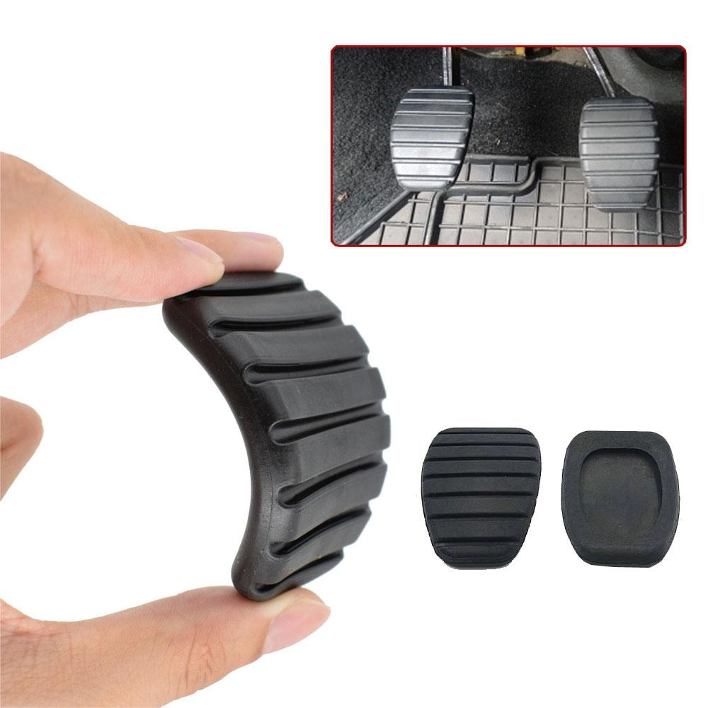 2x Cubierta de Pedal de Embrague y Freno de Coche Accesorio de Coche Para Renault Megane Laguna Clio Kangoo Scenic Espace Modus Trafic Twingo Vel Satis