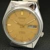 GENUINE VINTAGE SEIKO 5 AUTOMATIC JAPAN MENS 7009A ORIGINAL DIAL WATCH A702427-5 R124-a702427