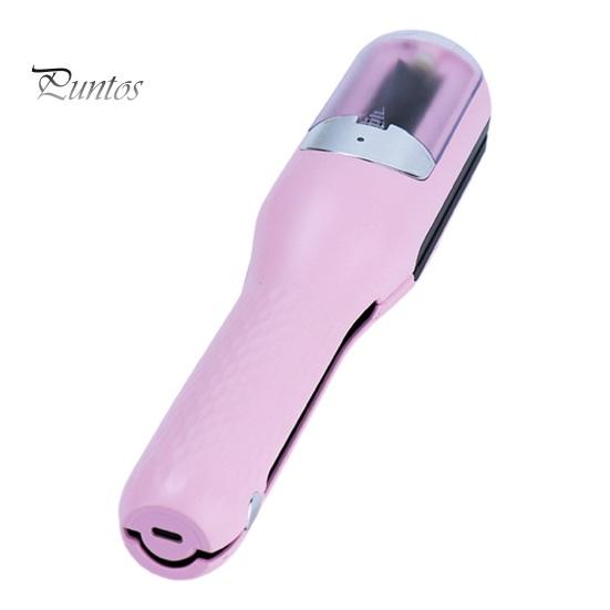 

Многофункциональный триммер для волос с функцией ухода за волосами Blu-ray Перезаряжаемая электрическая машинка для стрижки волос типа C Автоматическое выпрямление и стрижка волос 2-в-1 розовый