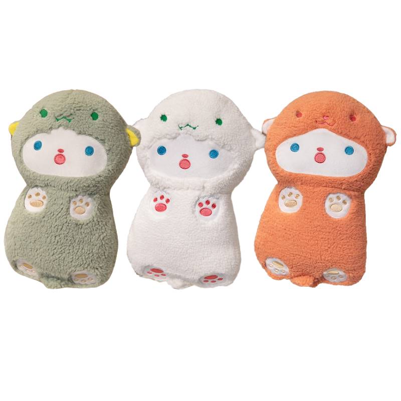 Colorful Sheep Plush Toy Lamb Cushion Girl Kid Sleeping Pillow Gift Home Decor