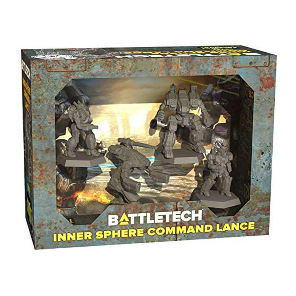

BattleTech RPG Inner Sphere Command Lance Miniatures