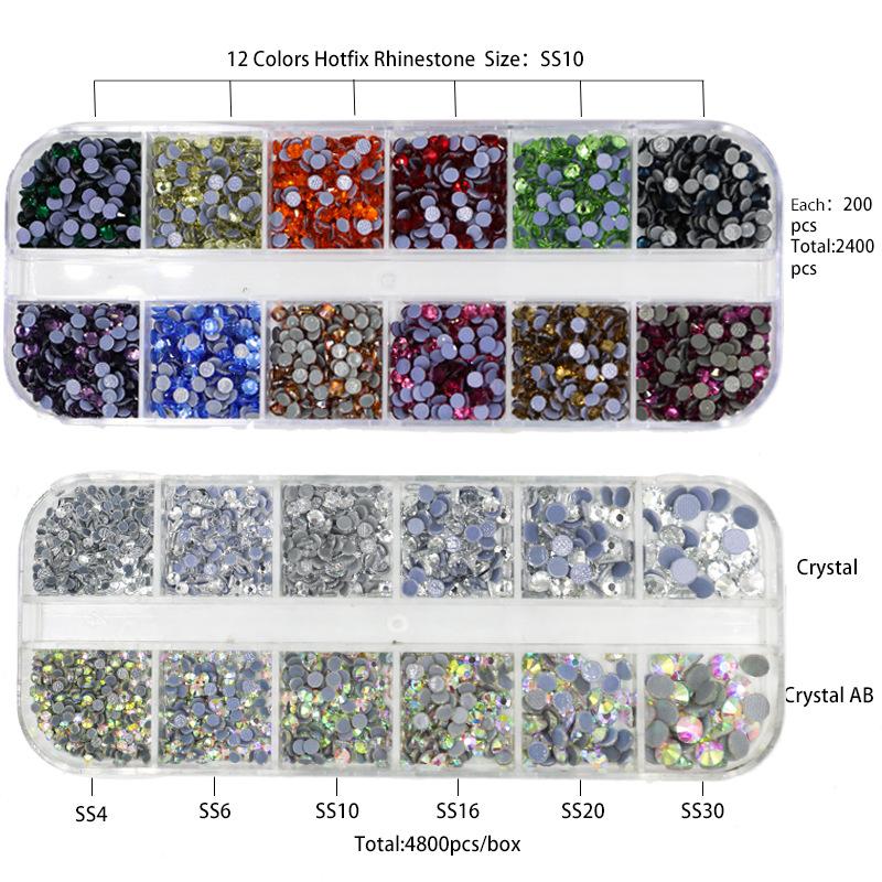 Weichen Hot Drill Set Point Drill Pen, Storage Bag Hot Melt Glue Hot Drill Tool Diy Clothing Accessories