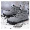 Winter Snow Boots Men's Hiking Shoes Men's Hiking Shoes Piled Thickened Cotton Shoes Five-finger Shoes Waterproof and Non-slip Large Size Sports
