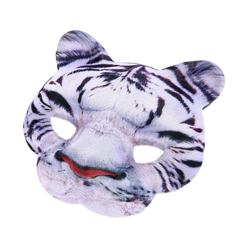 Unisex Animal Face Mask Tigre Mask Leopard Mask Party Mask Halloween Christmas Carnivals Cosplay Costumes Props Gifts