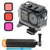Waterproof Housing Case for DJI OSMO Action 5 Pro 3 4 Underwater Diving Protective Shell 40M with Bracket Accessories
