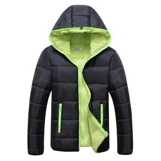 Herbst- & Winter Kapuzen Herren Baumwollmantel verdickt für Paare - Große Größe verfügbar