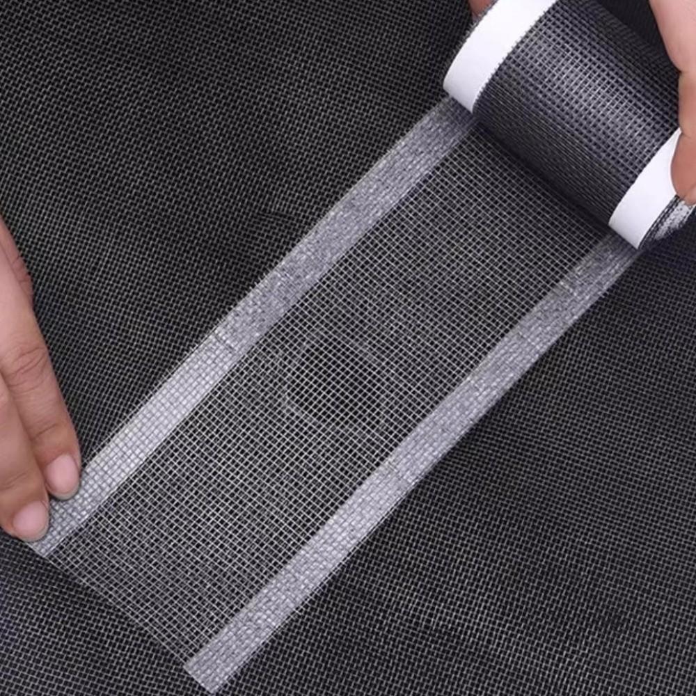 Self-Adhesive Window Screen Repair Tape Waterproof Anti-mosquito Mesh Self-Adhesive Tape  Bathroom