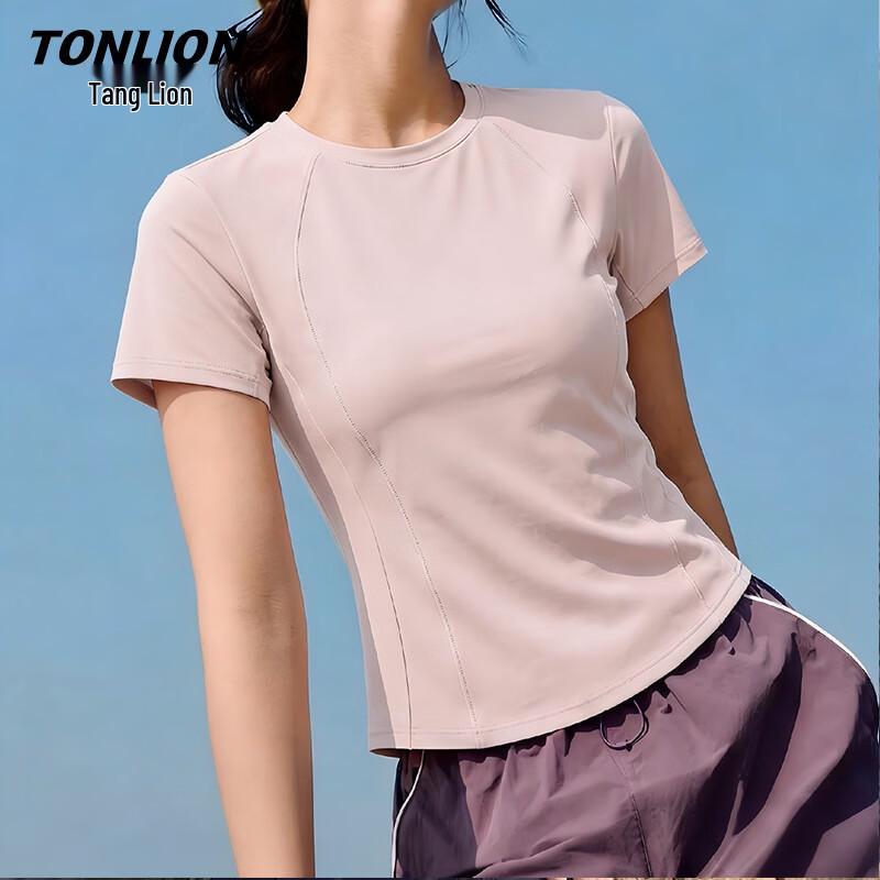 TonLion Women s Cool-Feel Slim-Fit Short Sleeve T-Shirt XL