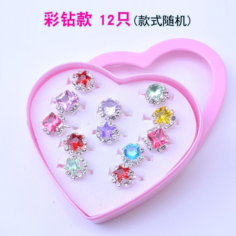 

Кольоровий діамант 12 штук One Size