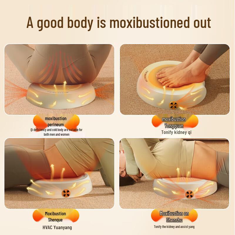 Hecheng Moxibustion Cushion with 40 Moxa Sticks