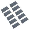 10PCS Sandless Sand Bags Drawstring Flood Water Barriers Polyester 9.8x19.7in Dam Bag for Basement