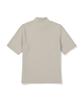 SNOWPEAK APPAREL Ribbed Women'S Mock Neck Short Sleeve T-Shirt (S26Fwfts31) Light Beige