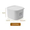 Thickened Fresh-Keeping Storage: Sealed Plastic Box for Refrigerator and Microwave Use