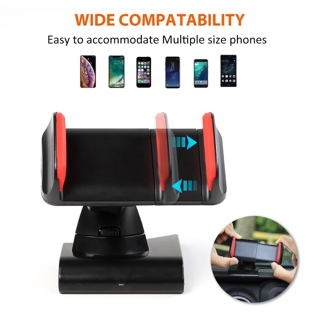Inner Cell Phone Bracket Holder Mount For Jeep Wrangler JL JLU 2018+Accessories