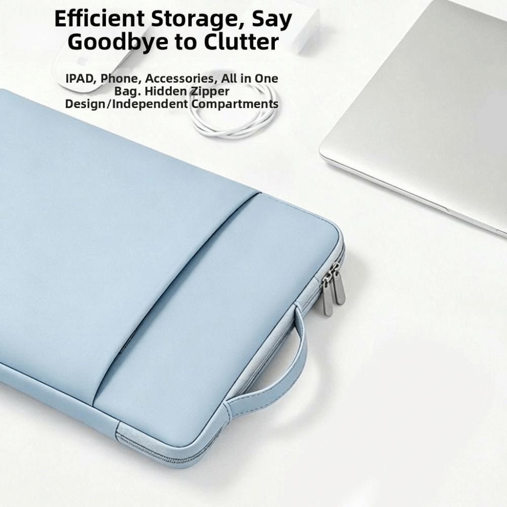 PU Laptop Inner Bag Shockproof Notebook Sleeve Fashion Tablet Bag Sleeve Travel Use
