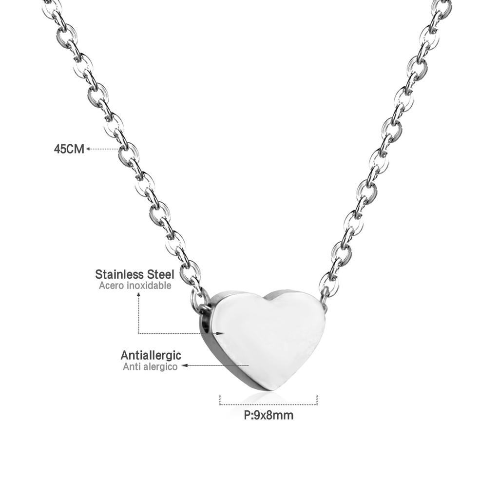 Woman Collier Golden Chains Necklaces Bohemia Star Heart Elegant Stainless Steel Jewelry Trendy