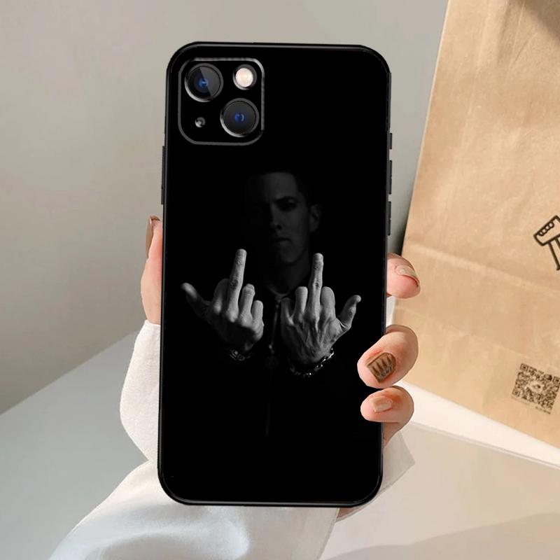 Middle Finger Phone Case For iPhone 17 Air 16 15 14 11 12 13 Pro Max 12 13 mini 15 16 Plus 16e Cover Coque
