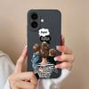 Aesthetic Phone Cover For Apple iPhone 16 Pro 16plus 16promax Fashion Cool Girl Boy Soft Liquid Silicone High Quality Super Shockproof For iPhone Capa