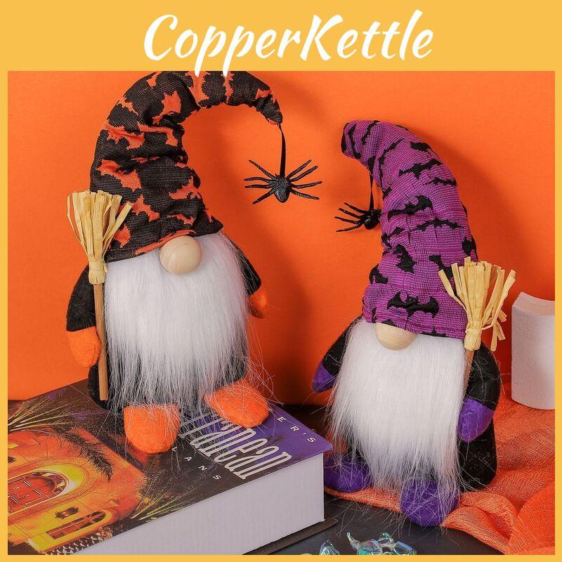 Adorable Plush Halloween Gonks Gnome Witch Spider Rudolph Doll For Party Decoration