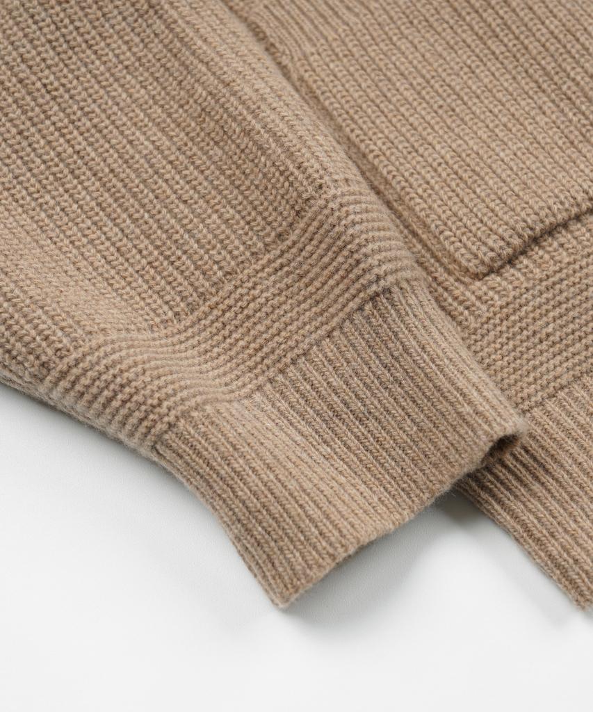 Frizmworks Wool Deck Zip Up Cardigan _ Oatmeal