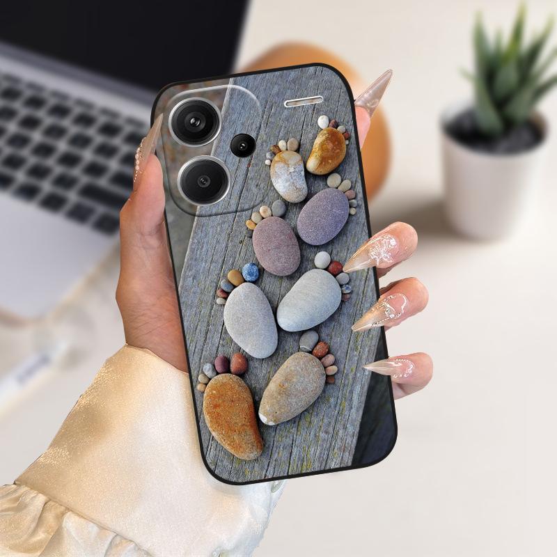 Cases For Redmi Note 13 Pro 4G 5G Soft TPU Silicone Phone Cover For Redmi Note 13 Pro+ Fundas 13 Pro Plus Protective Bumper Case