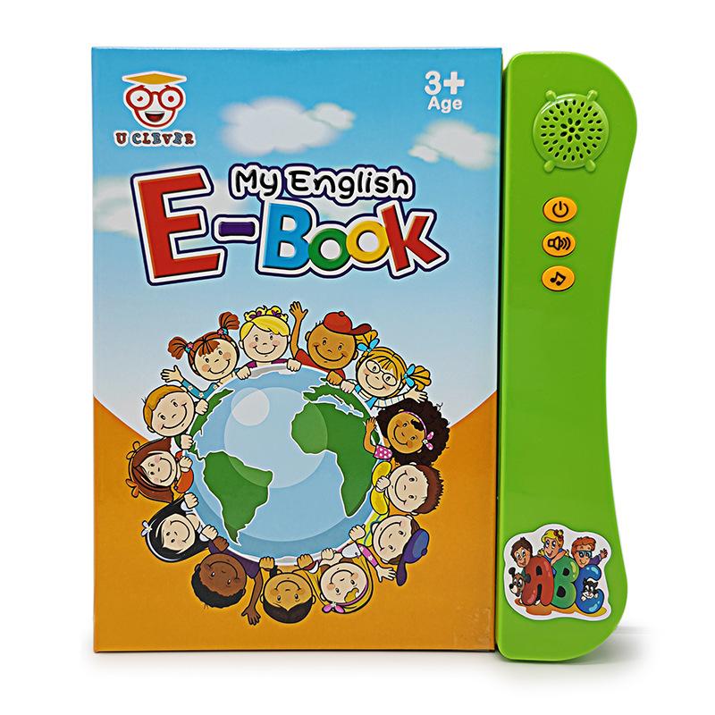 English Language Reading Book Learning E-book For Children Interactive Voice Reading Machine Early Educational Toys Kids Gift