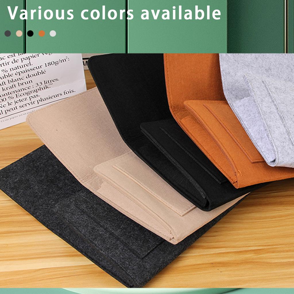 Black Portable Felt Bedside Storage Organizer Pocket
