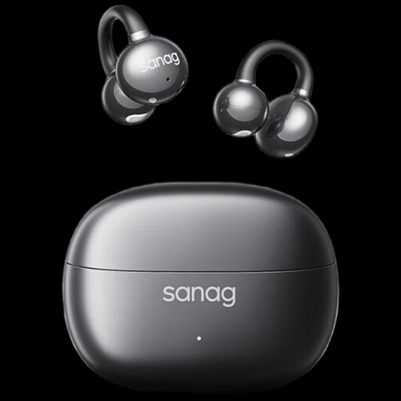 SANAG Z60S Wireless Open-Ear Clip-On Bluetooth Headphones