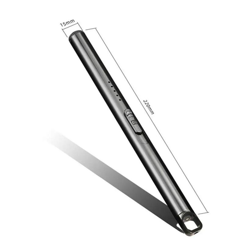 Brichete electrice cu arc Brichetă metalică de bucătărie Plită cu gaz Aprindere rezistentă la vânt Lumânare Gadget electronic cu plasmă reîncărcabilă prin USB în aer liber